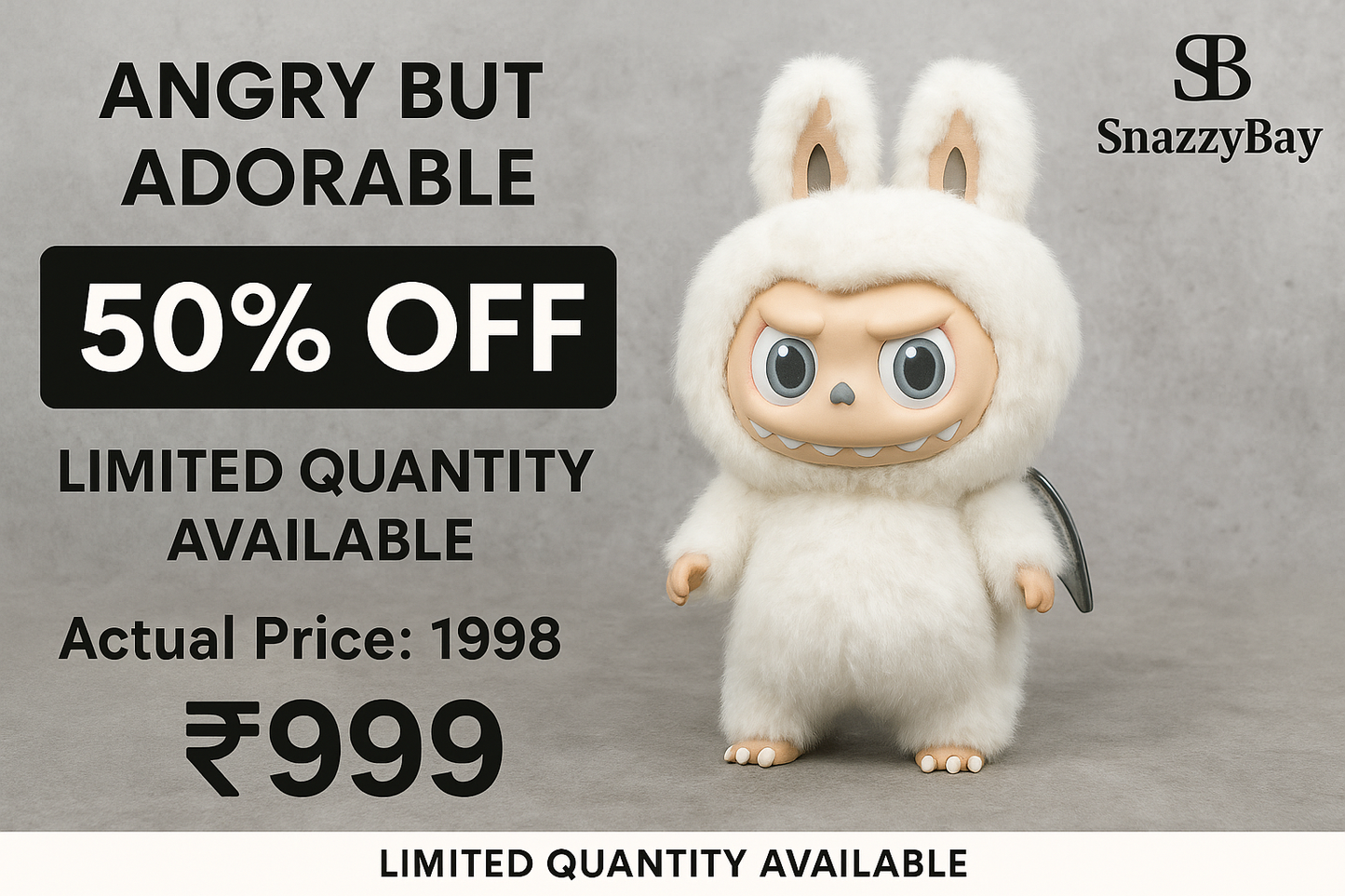 Labubu Dolls – Limited Edition Love are now available at 50% off on SnazzyBay
