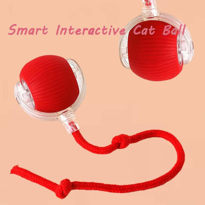 Viral Rolling Ball™ – Interactive Motion Cat Toy for Endless Fun (Random Color)