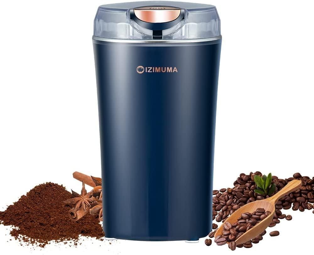 Electric Coffee Grinder (Random Color) – Fresh Coffee at Your Fingertips!