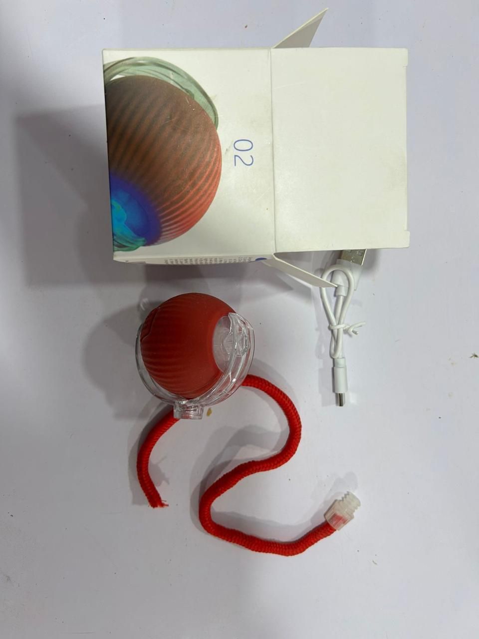 Viral Rolling Ball™ – Interactive Motion Cat Toy for Endless Fun (Random Color)